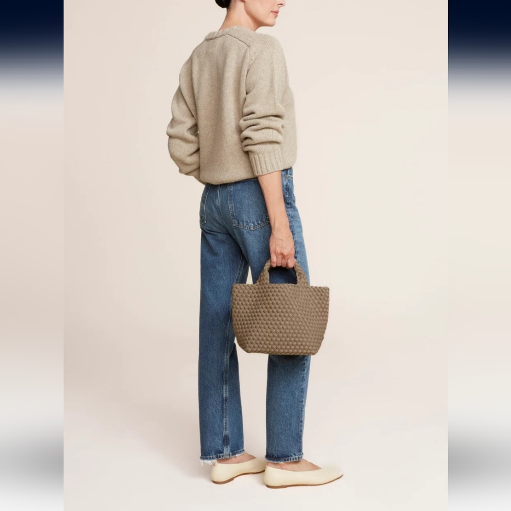 Naghedi St. Barths Small Tote in Cashmere